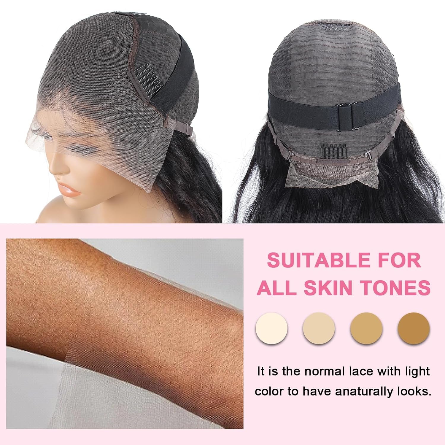 30 Inch 13X6 Lace Front Wigs Human Hair Body Wave Human Hair Wig 200% Density HD Transparent Lace Frontal Human Hair Wigs for Women with 3X Longer Service Life Pre Plucked Natural Hairline
