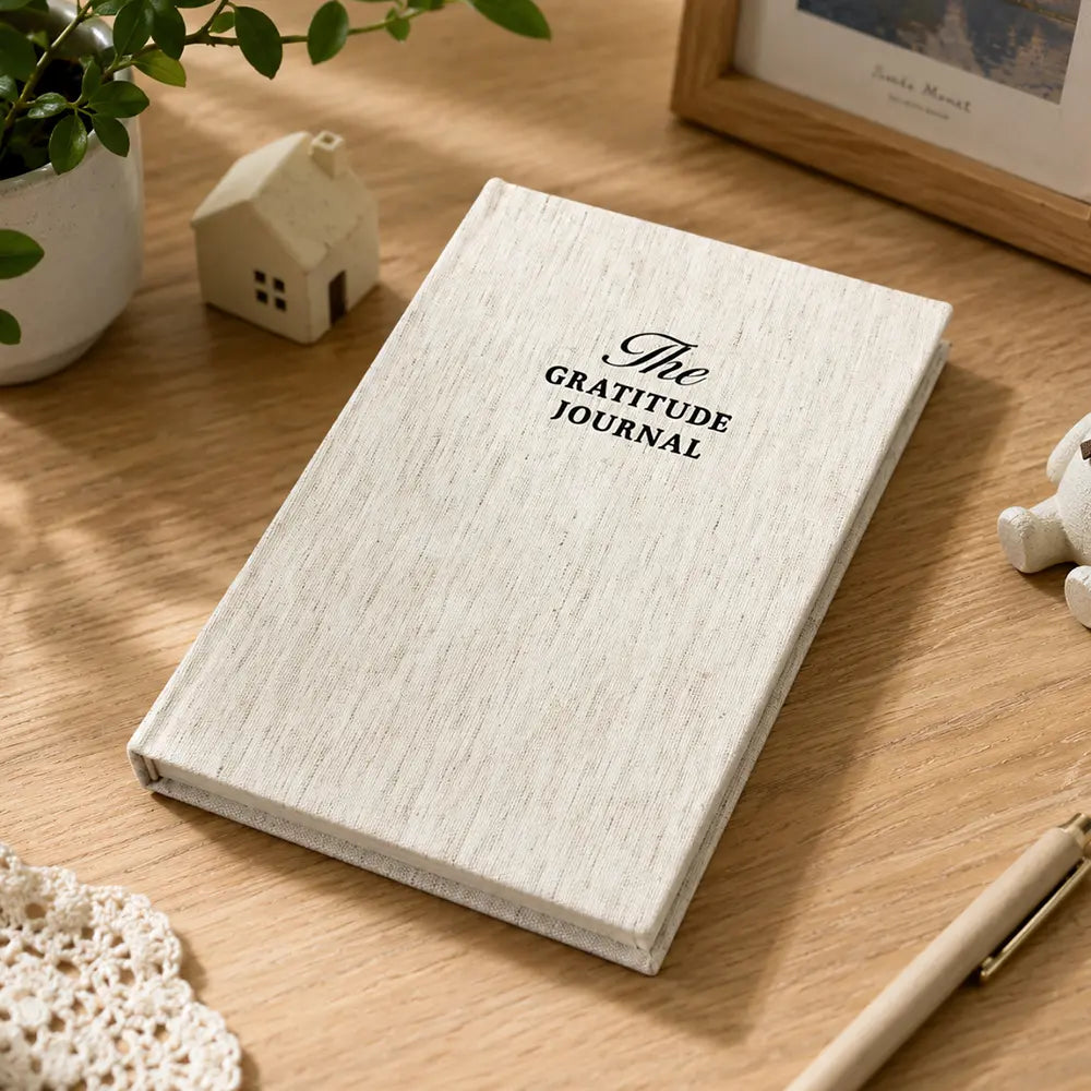 Manifestation & Gratitude Hardcover Journal 2-Pack - 6-Month Daily Positivity Tracker Books with Daily Quotes, Easy-To-Follow Prompts for Teachers to Boost Mindfulness, Calming Bedtime Reflection & Improve Happiness (Religion & Philosophy Humanities)