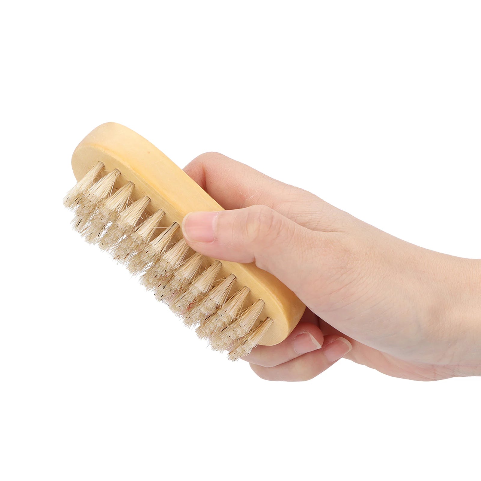 Nail Brush Multifunctional Wooden Double Sided Nail Cleaning Brush for Men Women Nails Art Manicure Accessoires