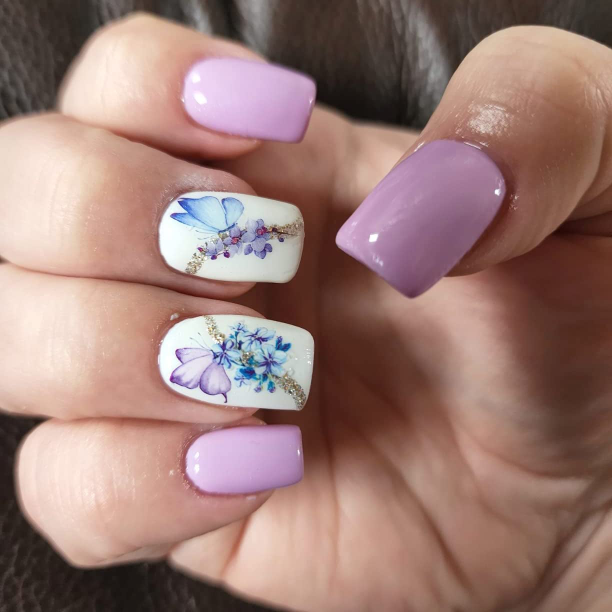10 Sheets Butterfly Nail Stickers for Women Nails Design and Art