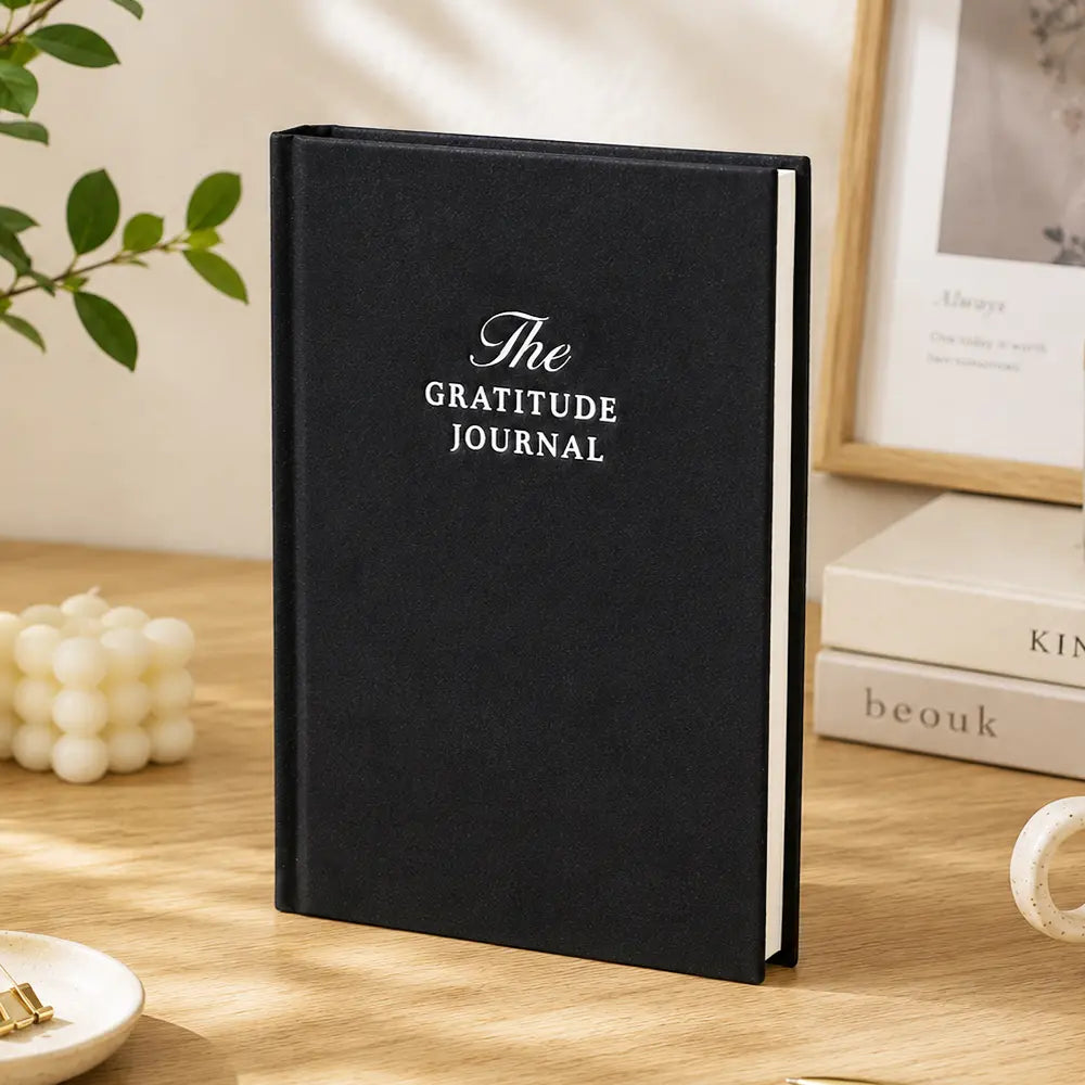 Manifestation & Gratitude Hardcover Journal 2-Pack - 6-Month Daily Positivity Tracker Books with Daily Quotes, Easy-To-Follow Prompts for Teachers to Boost Mindfulness, Calming Bedtime Reflection & Improve Happiness (Religion & Philosophy Humanities)