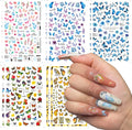 10 Sheets Butterfly Nail Stickers for Women Nails Design and Art