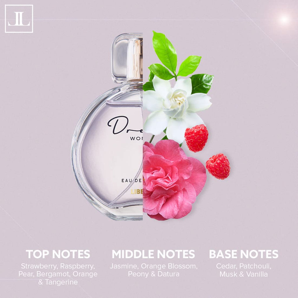 Perfume for Women, 3.4 Oz Dream Perfumes Long-Lasting Fragrance Eau De Parfum, Luxury Floral Scent for Women Perfume Spray