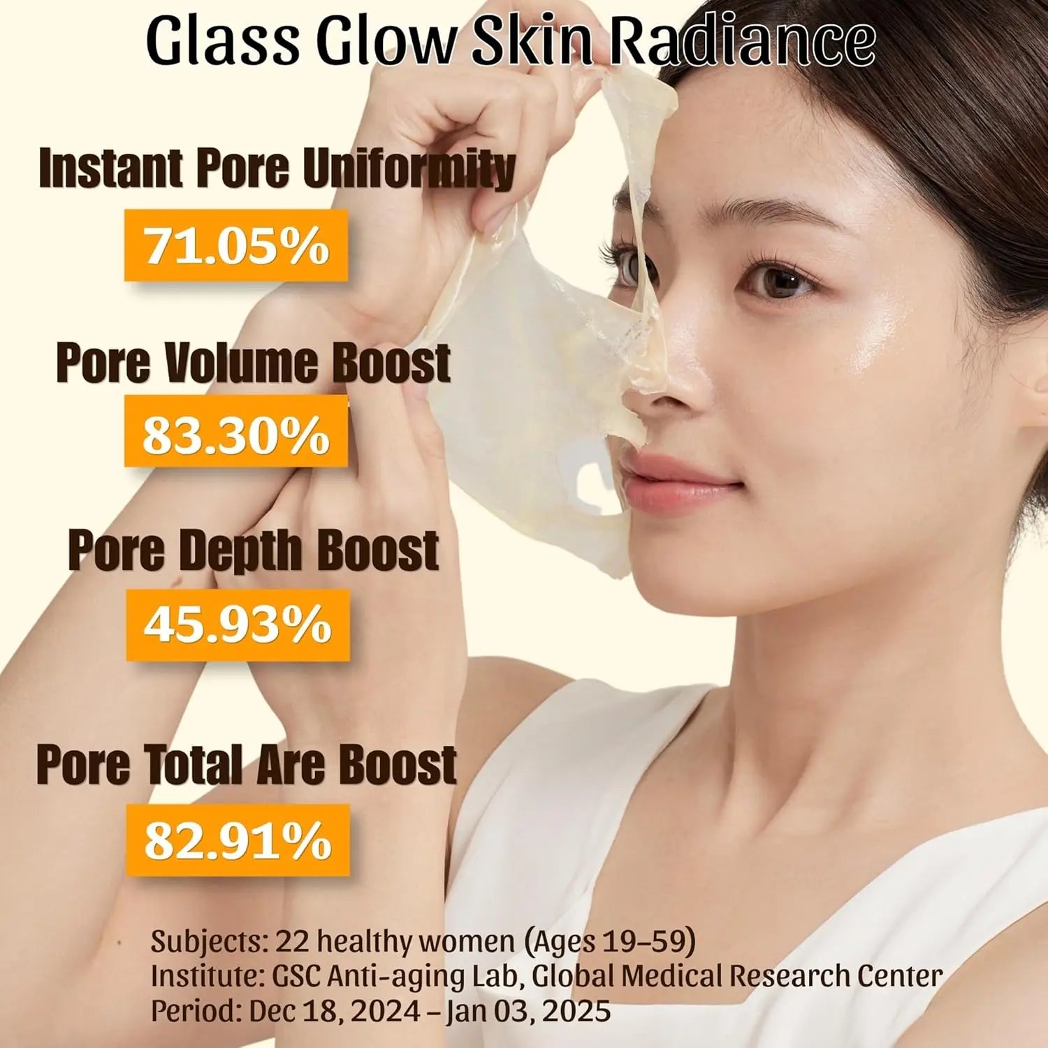 ELT Korean Collagen Peel-Off Face Mask for Glowing Skin 60Ml