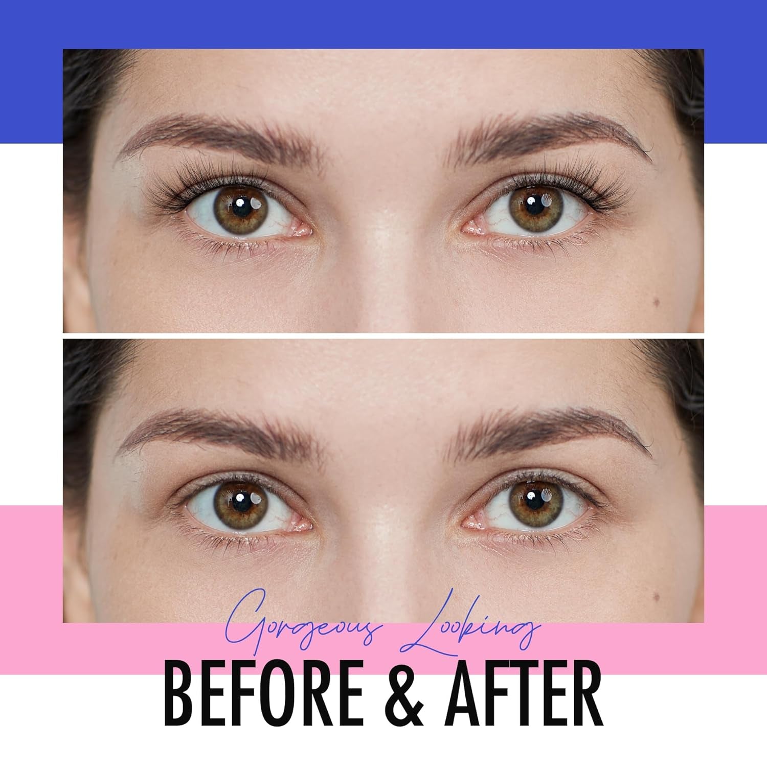 Lashes Natural Look False Lashes -  False Eyelashes Mink Lashes Cat Eye Lashes Clear Band Lashes Colored Lashes BVCD106-2B4