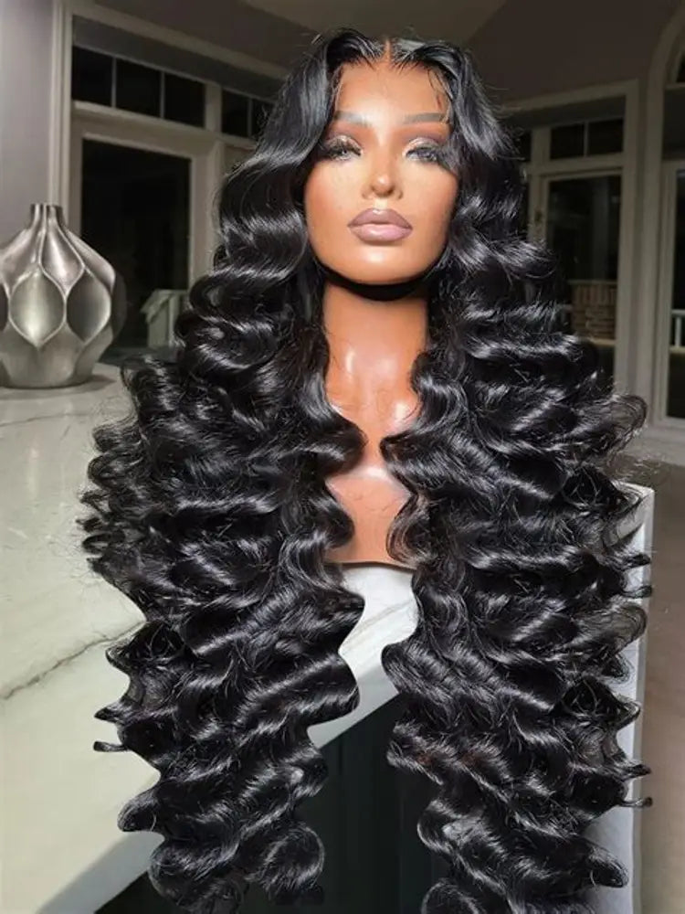 [NEW IN] West Kiss Glueless Butterfly Cut Layered Human Wigs Light Yaki Body Wave 7X5 Lace Closure Wig Pre Plucked Pre Bleached Knots Beignner Friendly